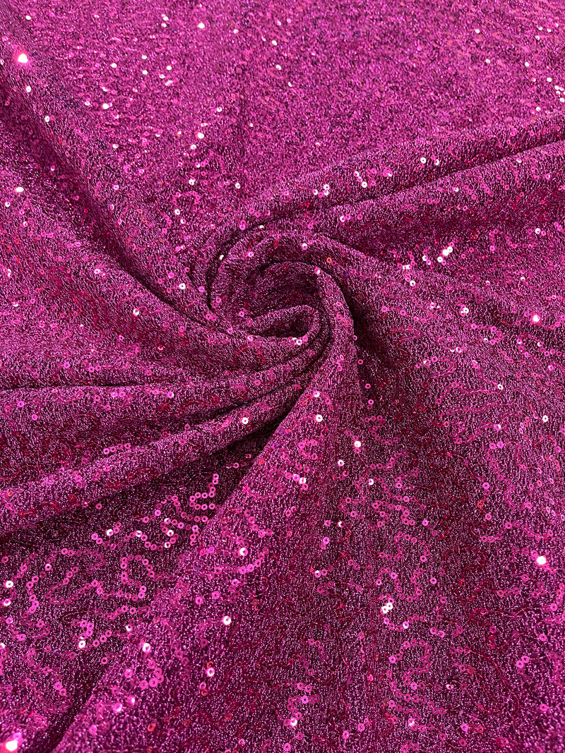 METALLIC TINSEL STRETCH LUREX SEQUIN FABRIC (By The Yard)