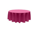 108" ROUND POLY POPLIN SEAMLESS TABLECLOTH - New Creations Fabric & Foam Inc