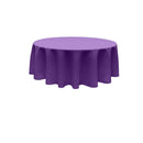 108" ROUND POLY POPLIN SEAMLESS TABLECLOTH - New Creations Fabric & Foam Inc