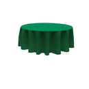 108" ROUND POLY POPLIN SEAMLESS TABLECLOTH - New Creations Fabric & Foam Inc