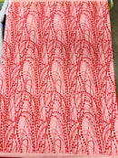 Galaxy Glitter Design On A Mesh Lace 54" Wide| New Creations Fabric & Foam Inc.