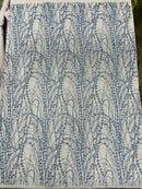 Galaxy Glitter Design On A Mesh Lace 54" Wide| New Creations Fabric & Foam Inc.