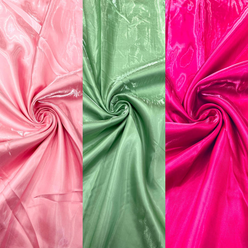 LIQUID SHINY BLIDAL SATIN FABRIC (by the yard)
