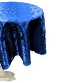 36" ROUND TABLECLOTH ROSES JACQUARD SATIN - New Creations Fabric & Foam Inc