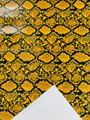 3D SNAKE PVC VINYL (by the yard) - New Creations Fabric & Foam Inc
