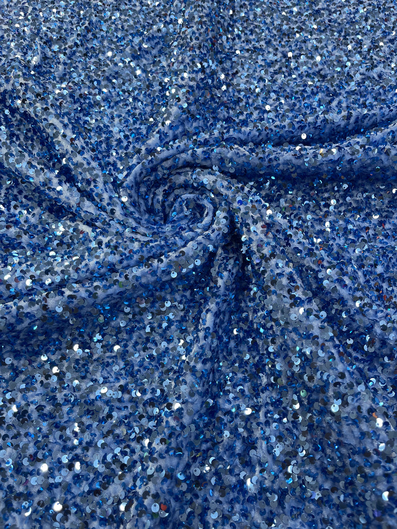 SEQUIN STRETCH VELVET (by the yard)