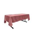 60" X 132" Rectangular Polyester Poplin Tablecloth - New Creations Fabric & Foam Inc