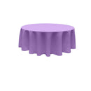 72" ROUND POLY POPLIN SEAMLESS TABLECLOTH - New Creations Fabric & Foam Inc
