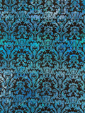 HOLOGRAPHIC DAMASK NYLON SPANDEX (By The Yard)