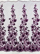 Princess 3D Floral Lace 50" Wide| New Creation Fabric & Foam Inc.