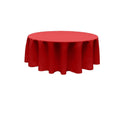 84" ROUND POLY POPLIN SEAMLESS TABLECLOTH - New Creations Fabric & Foam Inc