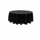 84" ROUND POLY POPLIN SEAMLESS TABLECLOTH - New Creations Fabric & Foam Inc