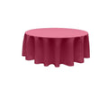 84" ROUND POLY POPLIN SEAMLESS TABLECLOTH - New Creations Fabric & Foam Inc