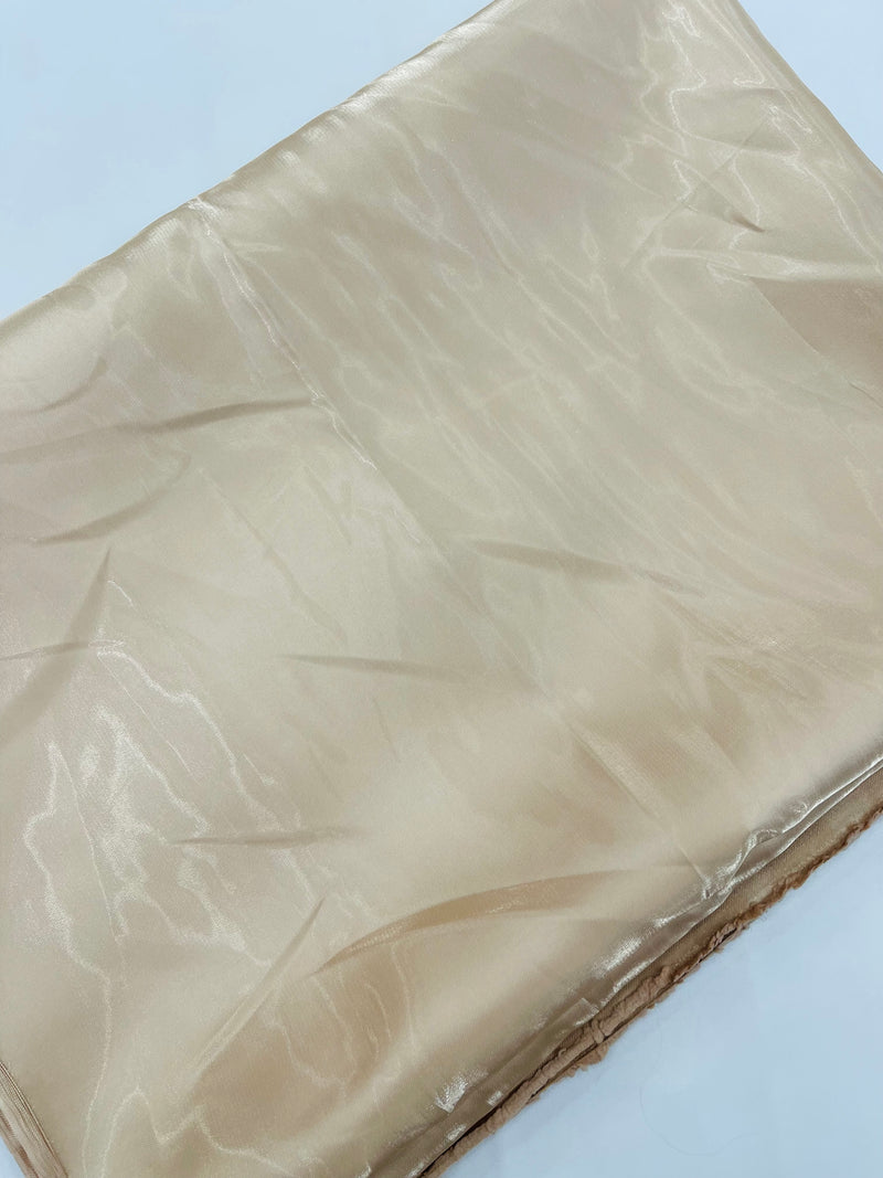 LIQUID SHINY BLIDAL SATIN FABRIC (by the yard)