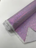 FOGGY SHATTERED GLASS FOIL SPANDEX FABRIC (by the yard)