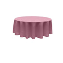 96" ROUND POLY POPLIN SEAMLESS TABLECLOTH - New Creations Fabric & Foam Inc