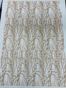 Galaxy Glitter Design On A Mesh Lace 54" Wide| New Creations Fabric & Foam Inc.
