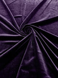 Solid Stretch Velvet Fabric  58/59" Wide 90% Polyester/10% Spandex By The Yard.