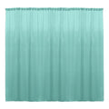 Backdrop Drape Curtain 10 Feet Wide x 9 Feet High, Polyester Poplin SEAMLESS 1 Panel.