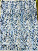 Galaxy Glitter Design On A Mesh Lace 54" Wide| New Creations Fabric & Foam Inc.