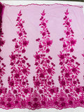 PRINCESS 3D FLORAL LACE (By The Yard)