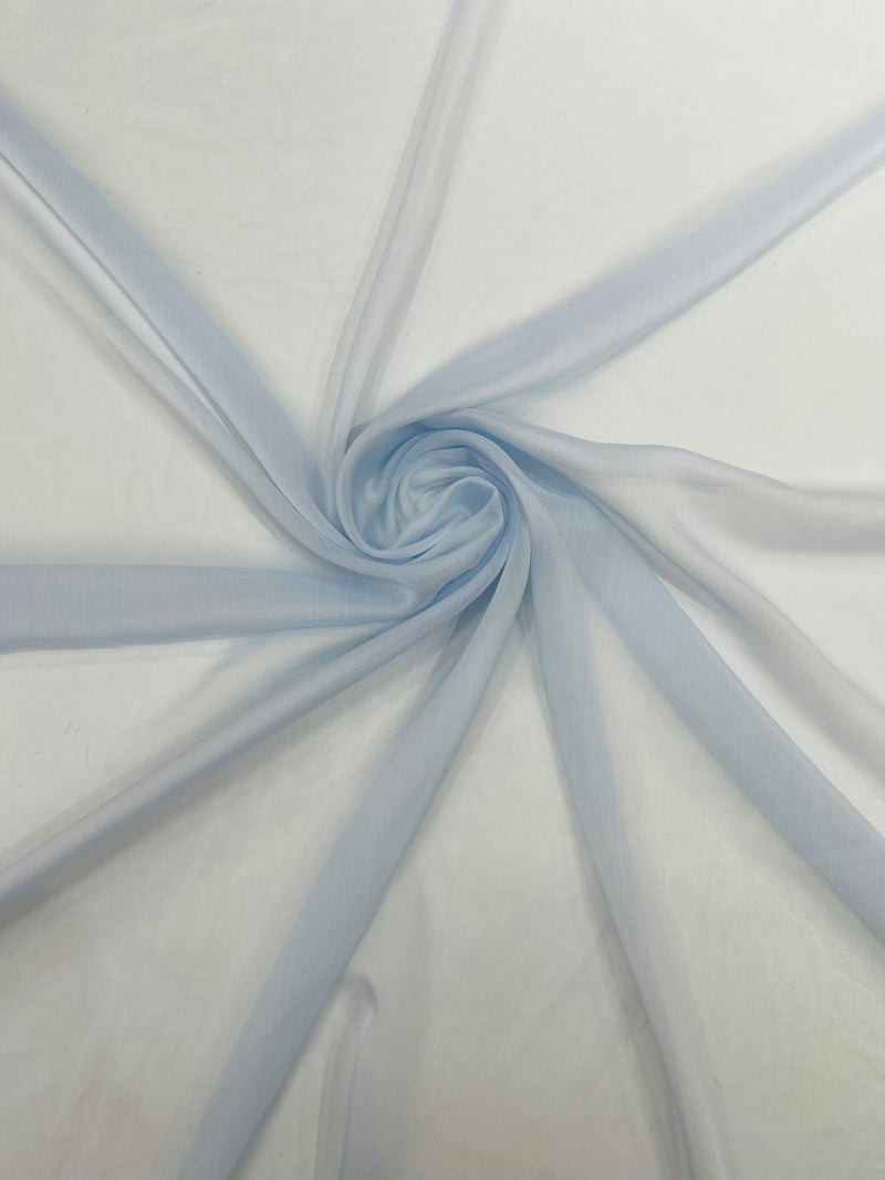 Chiffon Two Tone Sheer Fabric, by The Yard.