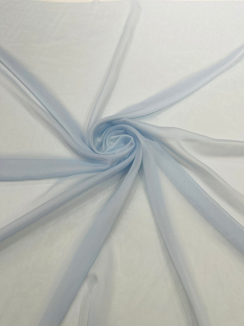 Chiffon Two Tone Sheer Fabric, by The Yard.