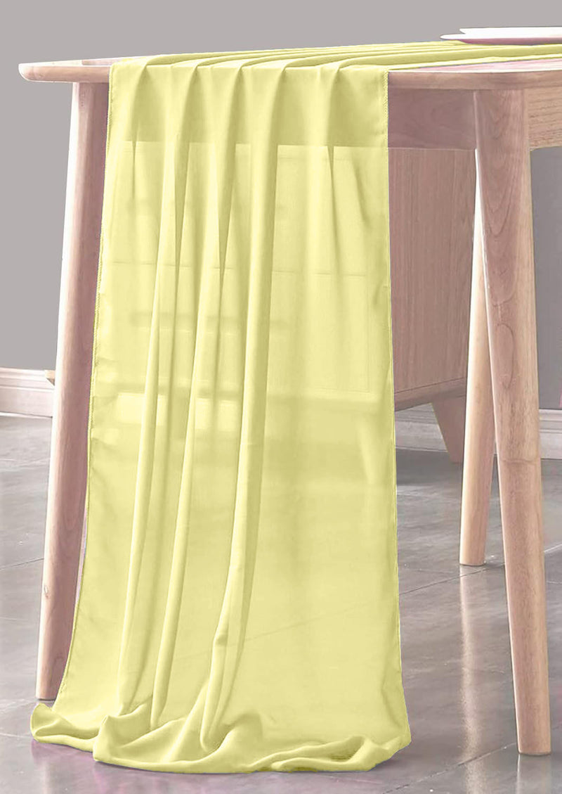 CHIFFON SHEER TABLE RUNNER (29" inches x 108" inches)