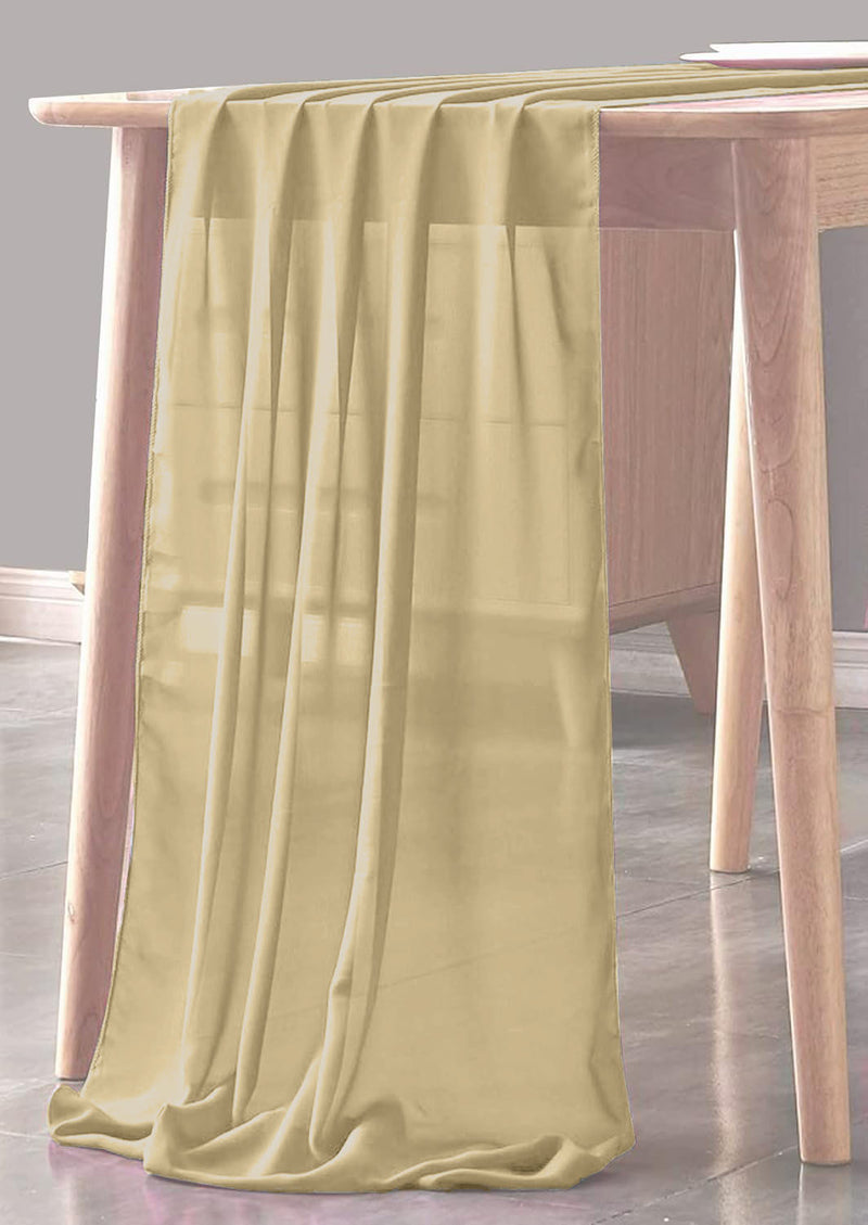 CHIFFON SHEER TABLE RUNNER (29" inches x 108" inches)