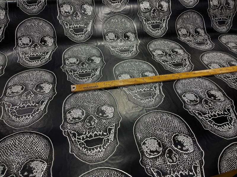 SKULL VINYL (By The Yard )