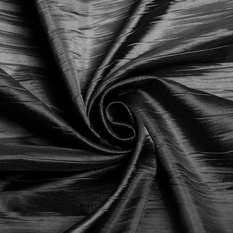 CRUSHED TAFFETA FABRIC (by the yard)