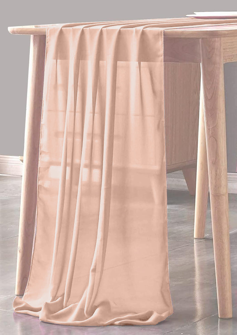 CHIFFON SHEER TABLE RUNNER (29" inches x 108" inches)