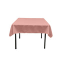 54" SQUARE POLY POPLIN TABLECLOTH