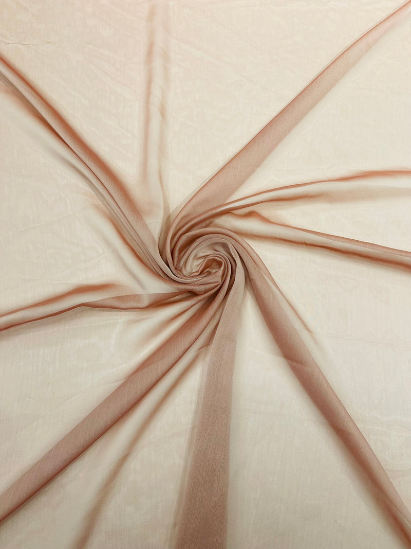 Chiffon Two Tone Sheer Fabric, by The Yard.