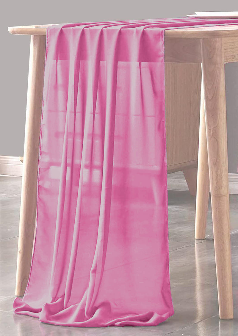 CHIFFON SHEER TABLE RUNNER (29" inches x 108" inches)