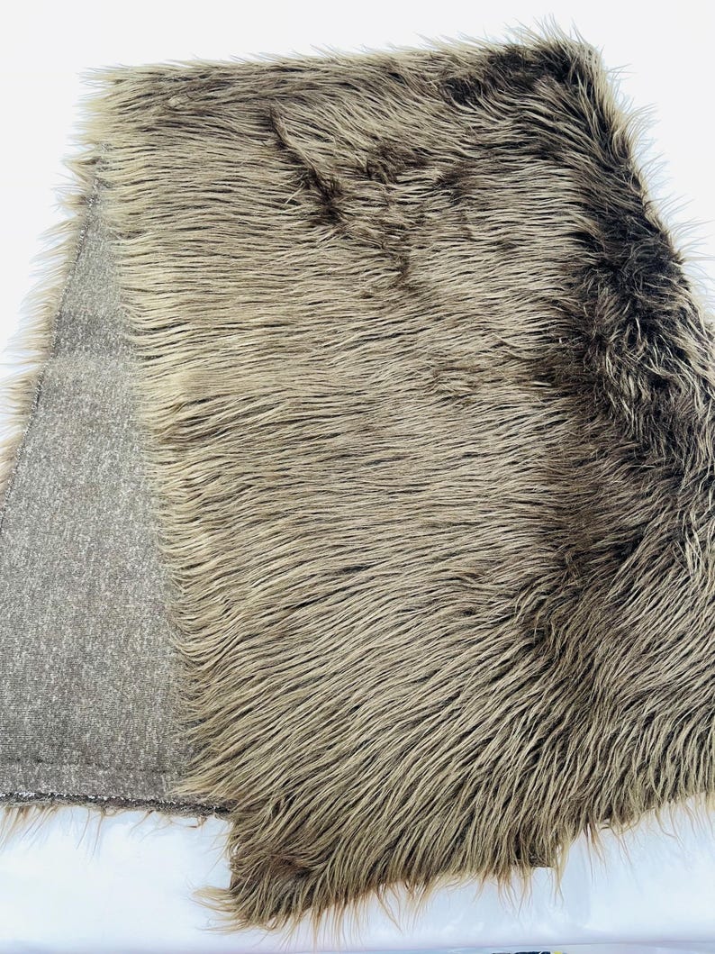 SHAGGY VEGGAN FAUX FUR (by the yard)