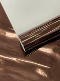 Chrome Mirror Reflective Vinyl/Crafting Apparel Upholstery Vinyl Fabric 54" Wide