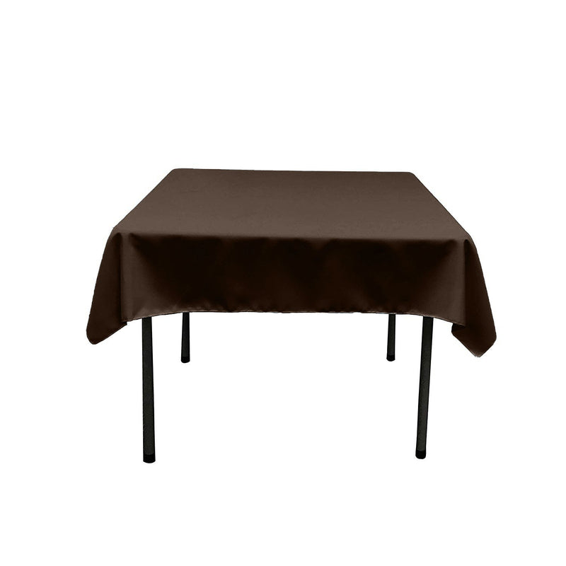 54" SQUARE POLY POPLIN TABLECLOTH