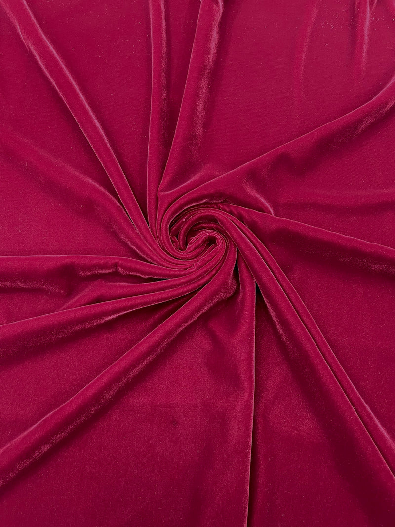 Micro Velvet Fabric/54 Wide /Sold By The Yard.