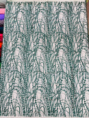 Galaxy Glitter Design On A Mesh Lace 54" Wide| New Creations Fabric & Foam Inc.