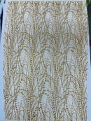 Galaxy Glitter Design On A Mesh Lace 54" Wide| New Creations Fabric & Foam Inc.