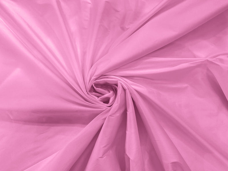 Candy Pink - 100% Polyester Imitation Silk Taffeta Fabric 55" Wide/Costume/Dress/Cosplay/Wedding.
