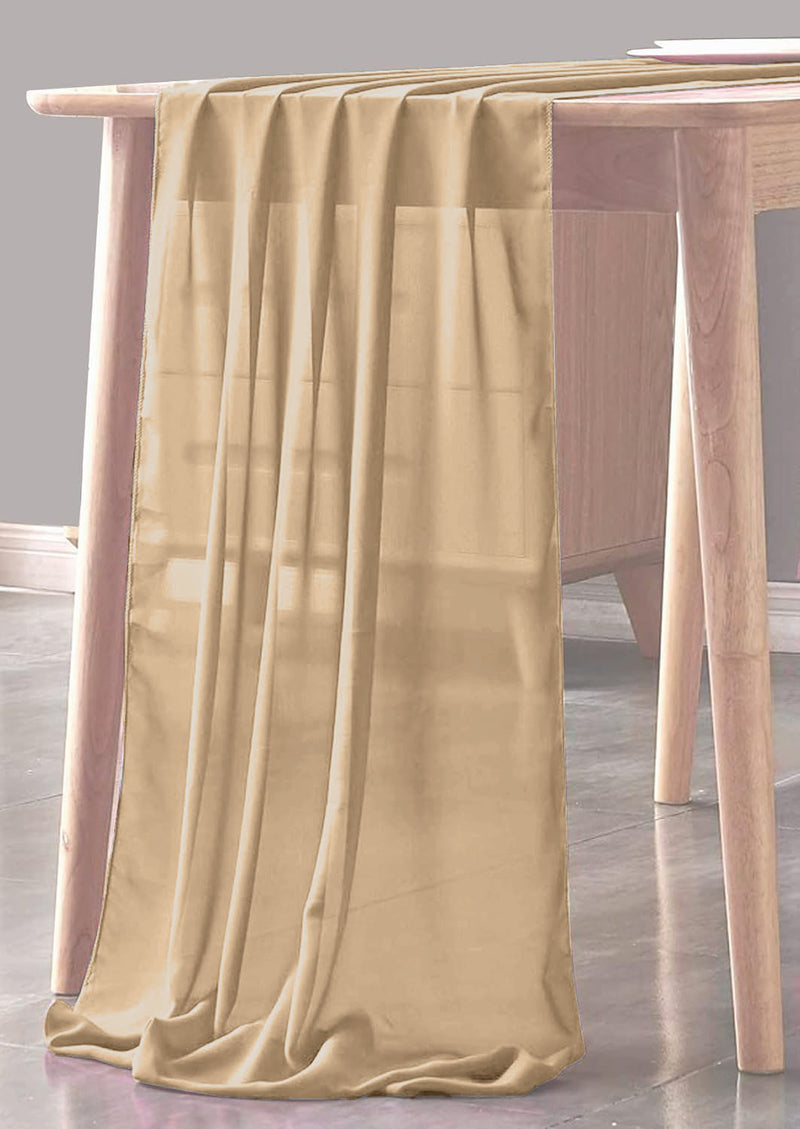 CHIFFON SHEER TABLE RUNNER (29" inches x 108" inches)