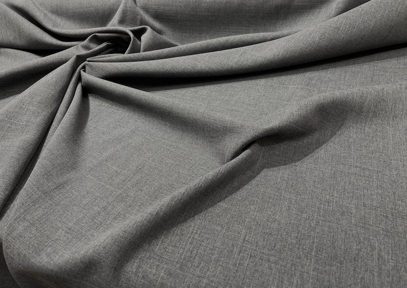 Two-Tone Melange Poplin 58” Wide/ Polyester Poplin Fabric
