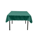 51" SQUARE POLY POPLIN TABLECLOTH