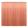 Backdrop Drape Curtain 10 Feet Wide x 9 Feet High, Polyester Poplin SEAMLESS 1 Panel.