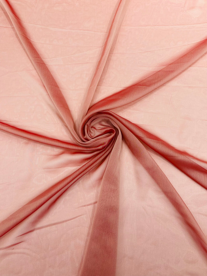 Chiffon Two Tone Sheer Fabric, by The Yard.