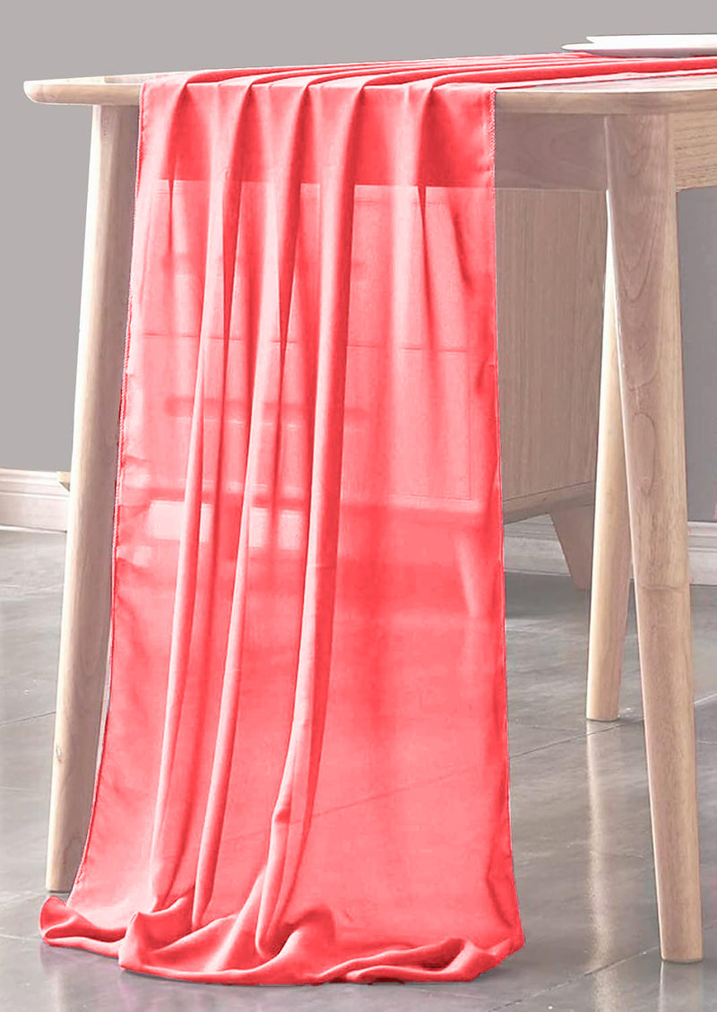 CHIFFON SHEER TABLE RUNNER (29" inches x 108" inches)