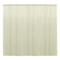 Backdrop Drape Curtain 10 Feet Wide x 10 Feet High, Polyester Poplin SEAMLESS 1 Panel.