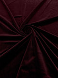 Solid Stretch Velvet Fabric  58/59" Wide 90% Polyester/10% Spandex By The Yard.